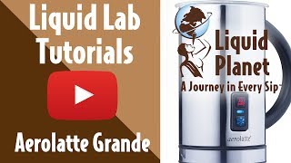 Liquid Lab  Aerolatte Grande Milk Frother [upl. by Ahsiuqet]