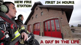 First 24 Hours in a New Fire Station  A Day in the Life [upl. by Seyah]