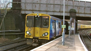 Half an Hour at 216  Birkenhead North Station 1022017  Class 507 508 terminus [upl. by Eelaroc802]