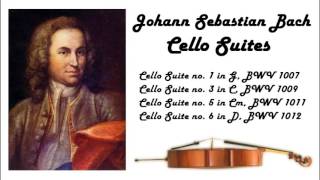 Johann Sebastian Bach  Cello suites in 432 Hz great for reading or studying [upl. by Annavoeg]