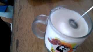 Aerolatte Review Frothing Cold Milk In Under 1 Minute [upl. by Myriam]