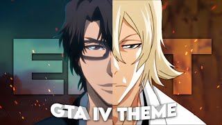 Aizen x Urahara  GTA IV Theme Edit [upl. by Yebloc]